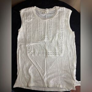 Madewell Women's Sleeveless Top - Cream